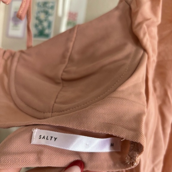 ୨୧ ･ﾟ✧ Salty Champagne Pink Sexy Top - Picture 4 of 6